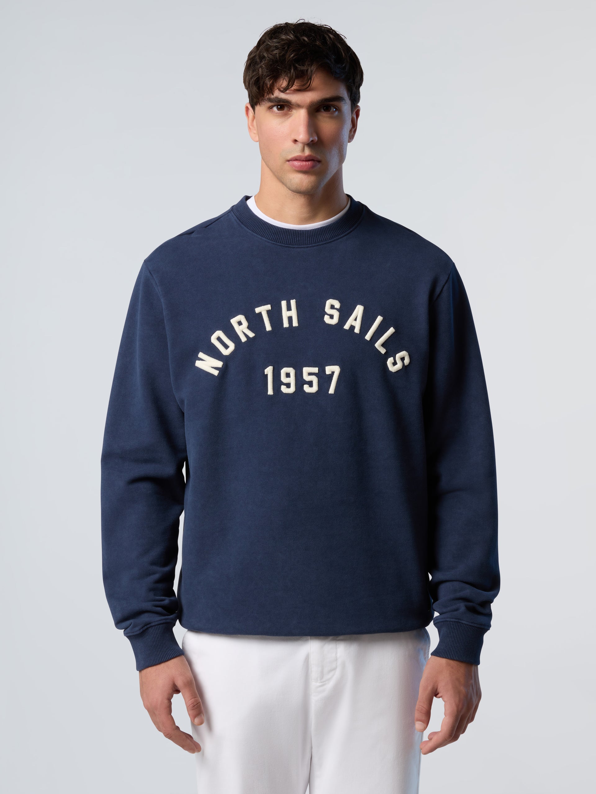 1 | Navy blue | crewneck-sweatshirt-wgraphic-691413