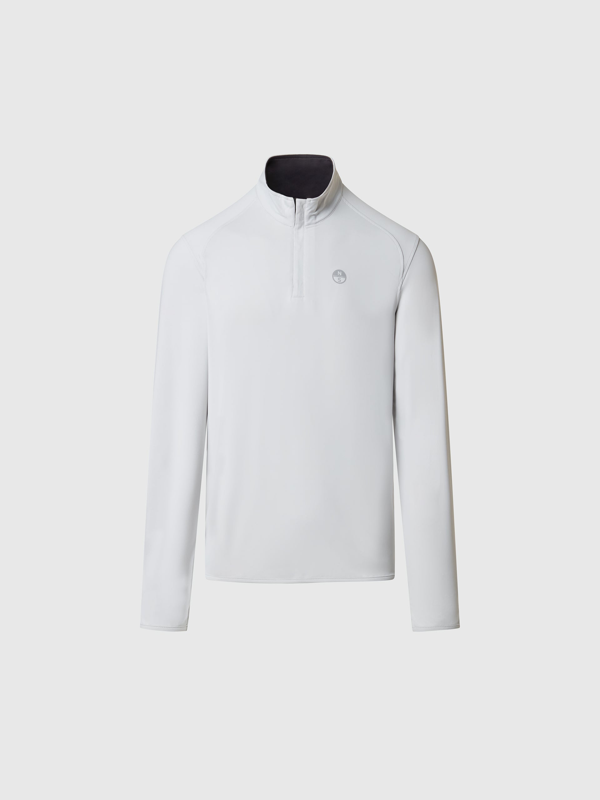 hover | Vapor grey | half-zip-sweatshirt-691415
