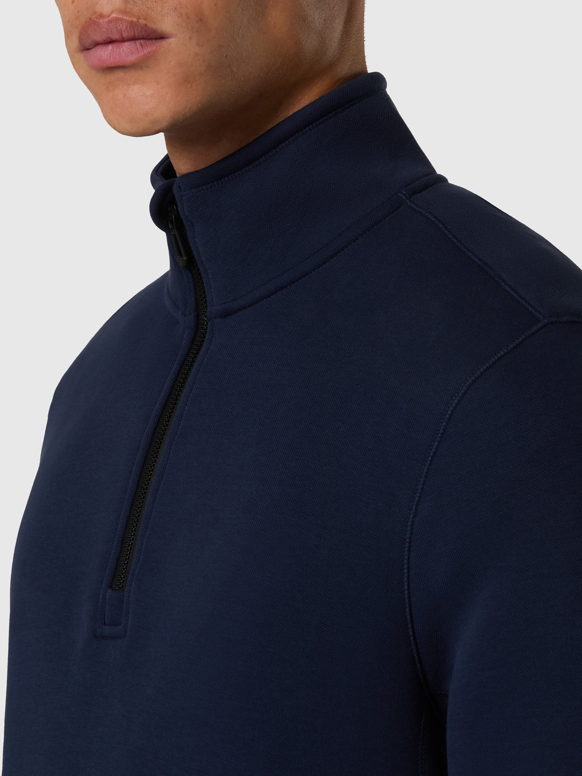 6 | Navy blue | half-zip--sweatshirt-691417