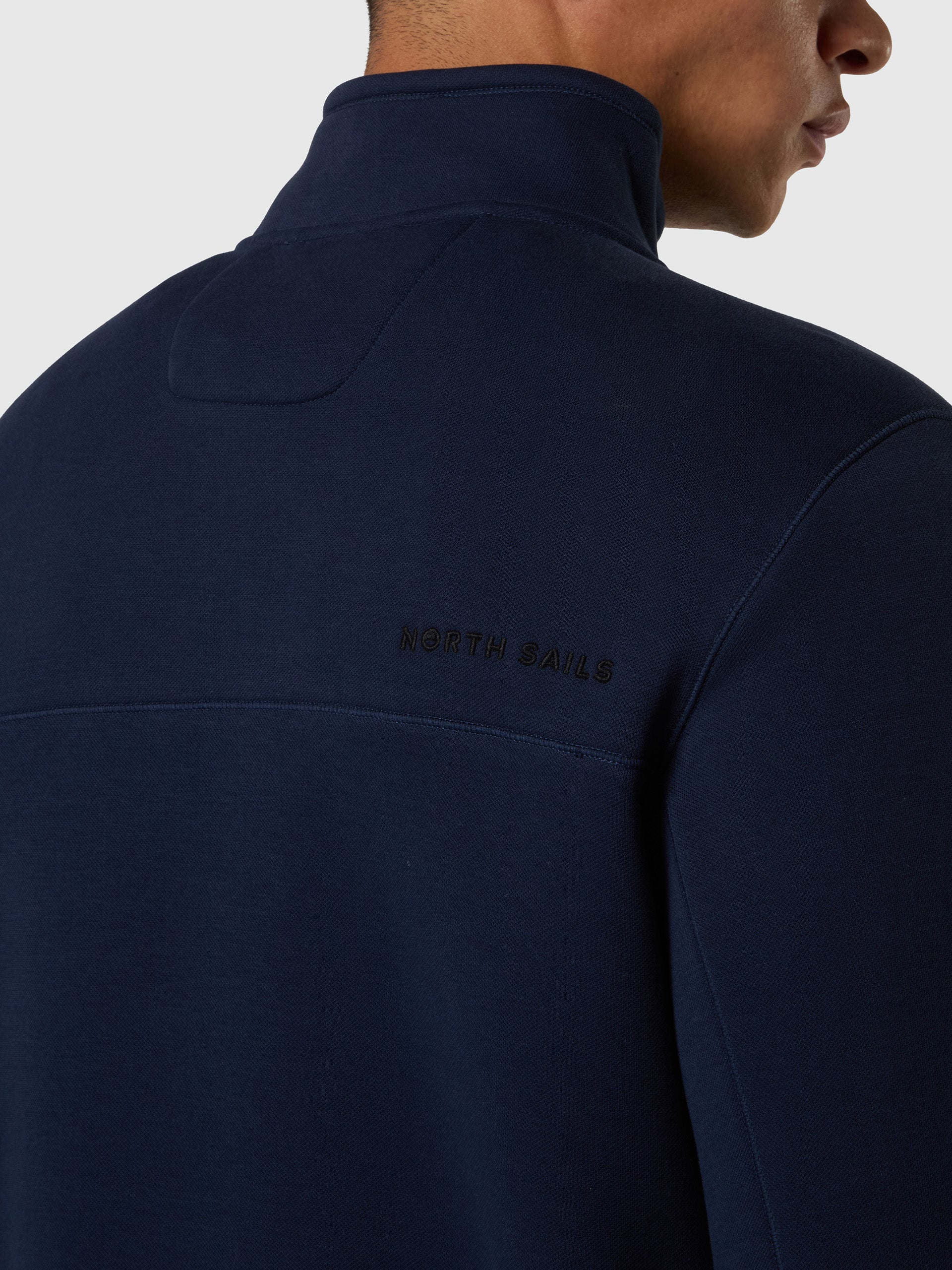 7 | Navy blue | half-zip--sweatshirt-691417