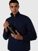 2 | Navy blue | half-zip--sweatshirt-691417