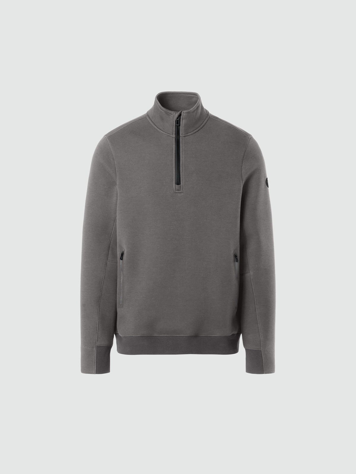 hover | Charcoal gray | half-zip--sweatshirt-691417