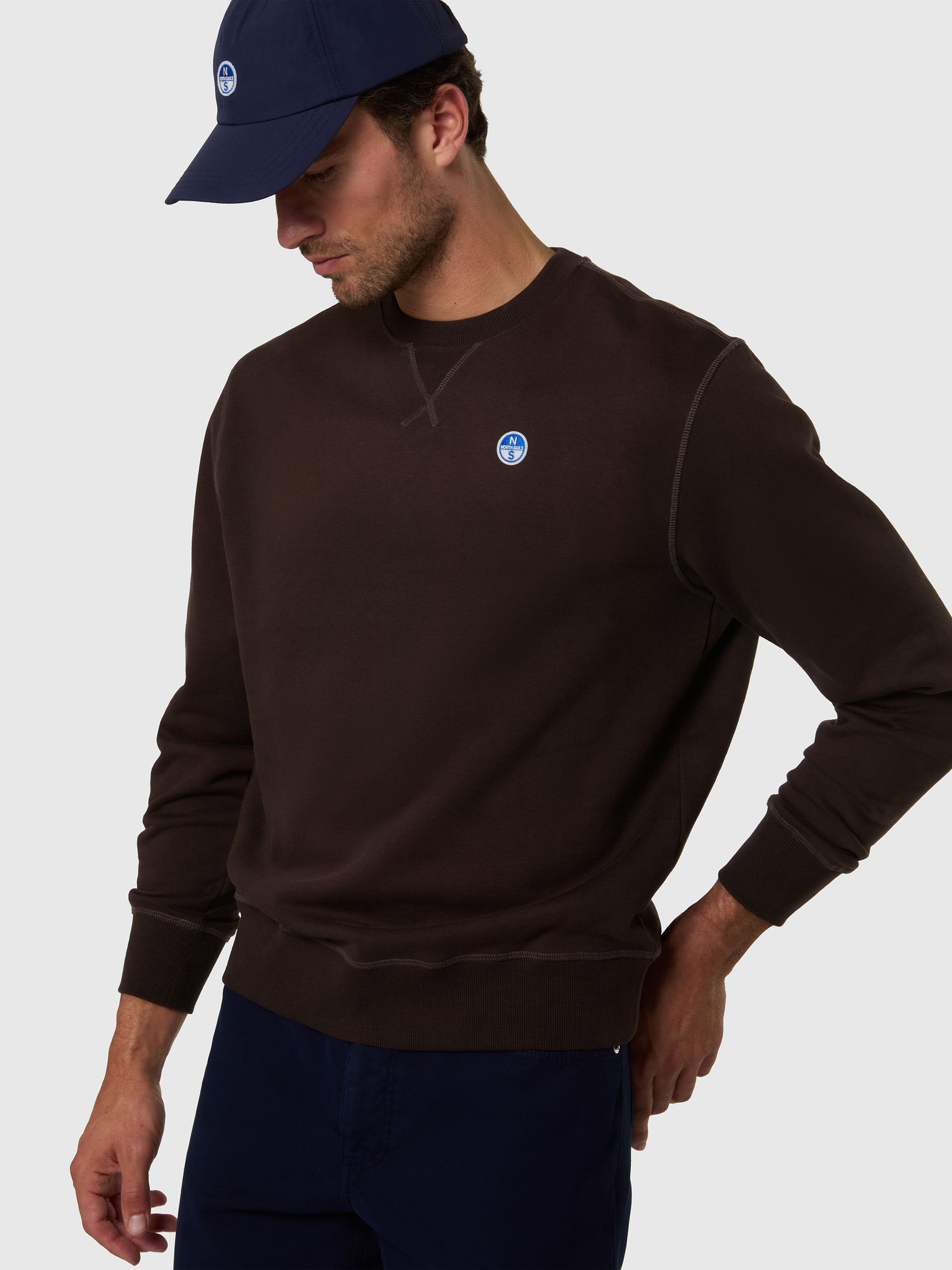 2 | Espresso | crew-neck-sweatshirt-691461