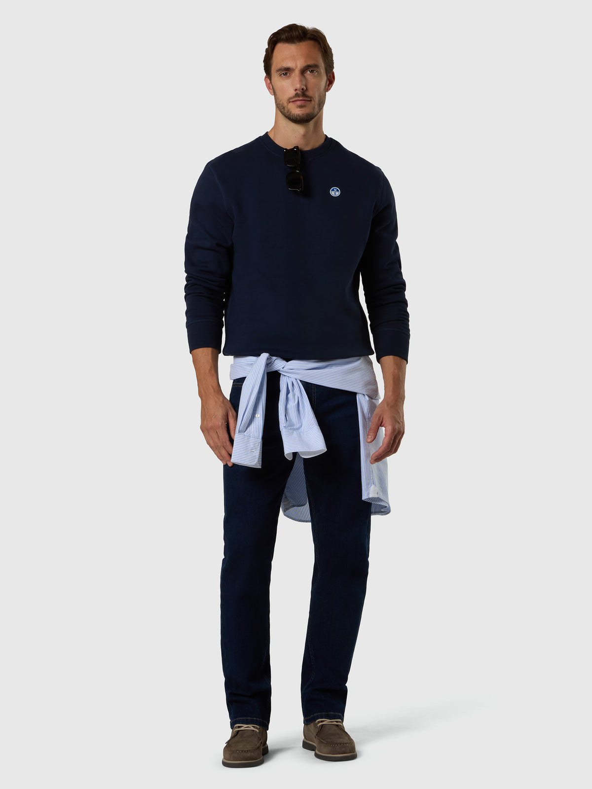 5 | Navy blue | crew-neck-sweatshirt-691461