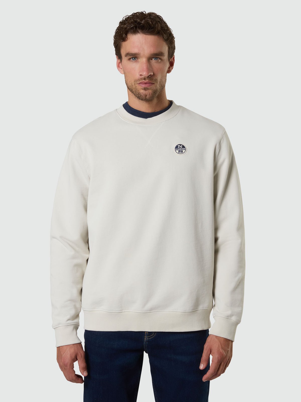 1 | White onyx | crewneck--sweater-691527