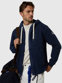 2 | Navy blue | hooded-w/buttons-sweatshirt-691529