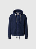 hover | Navy blue | hooded-w/buttons-sweatshirt-691529