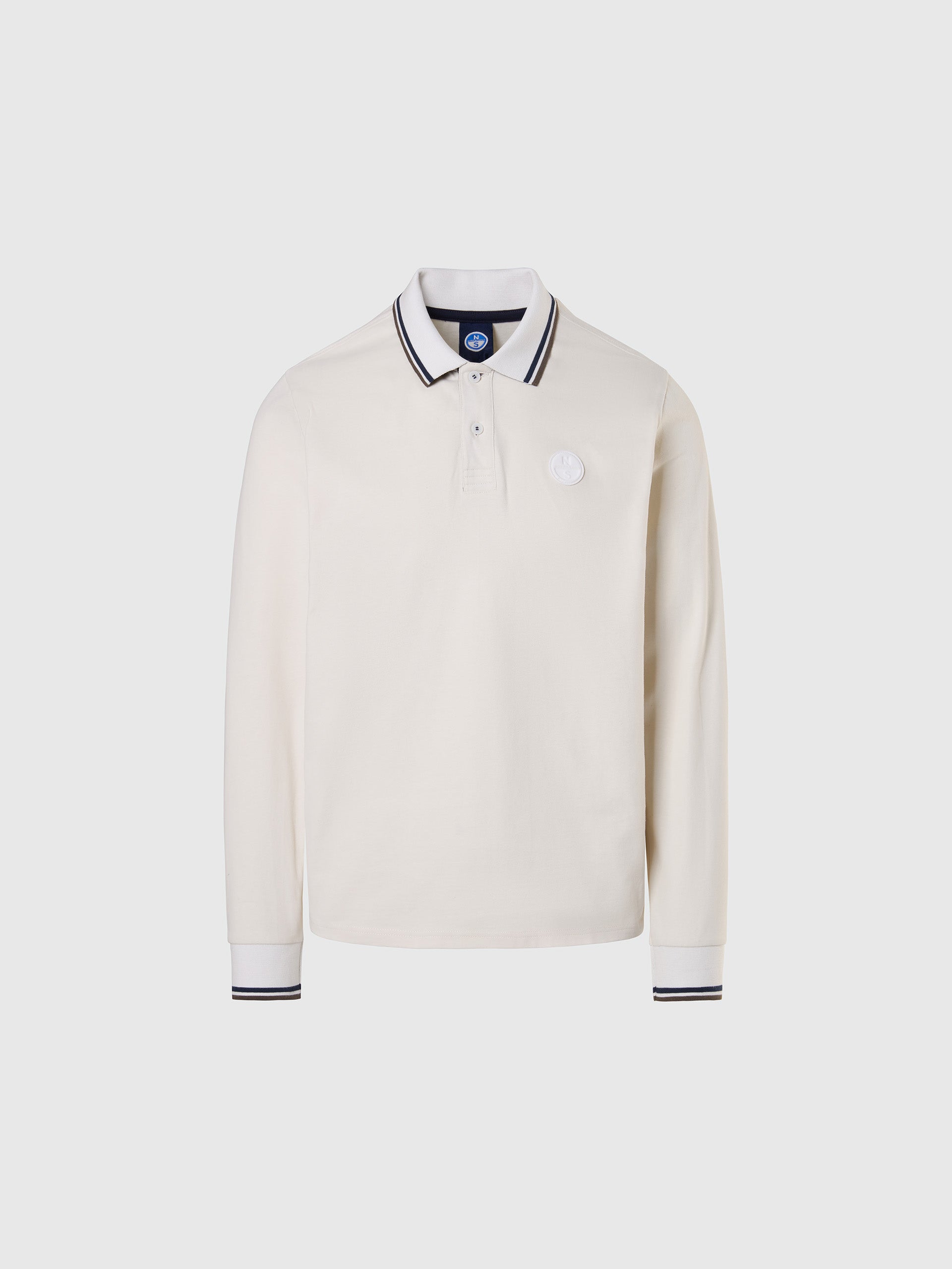 hover | Marshmallow | polo-long-sleeve-wlogo-692336