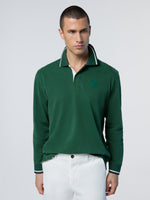 2 | Green | polo-long-sleeve-wlogo-692336