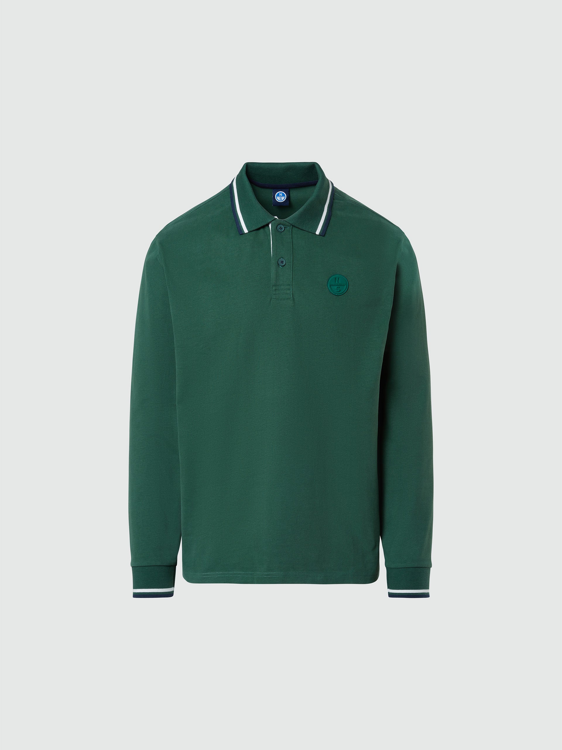 hover | Green | polo-long-sleeve-wlogo-692336