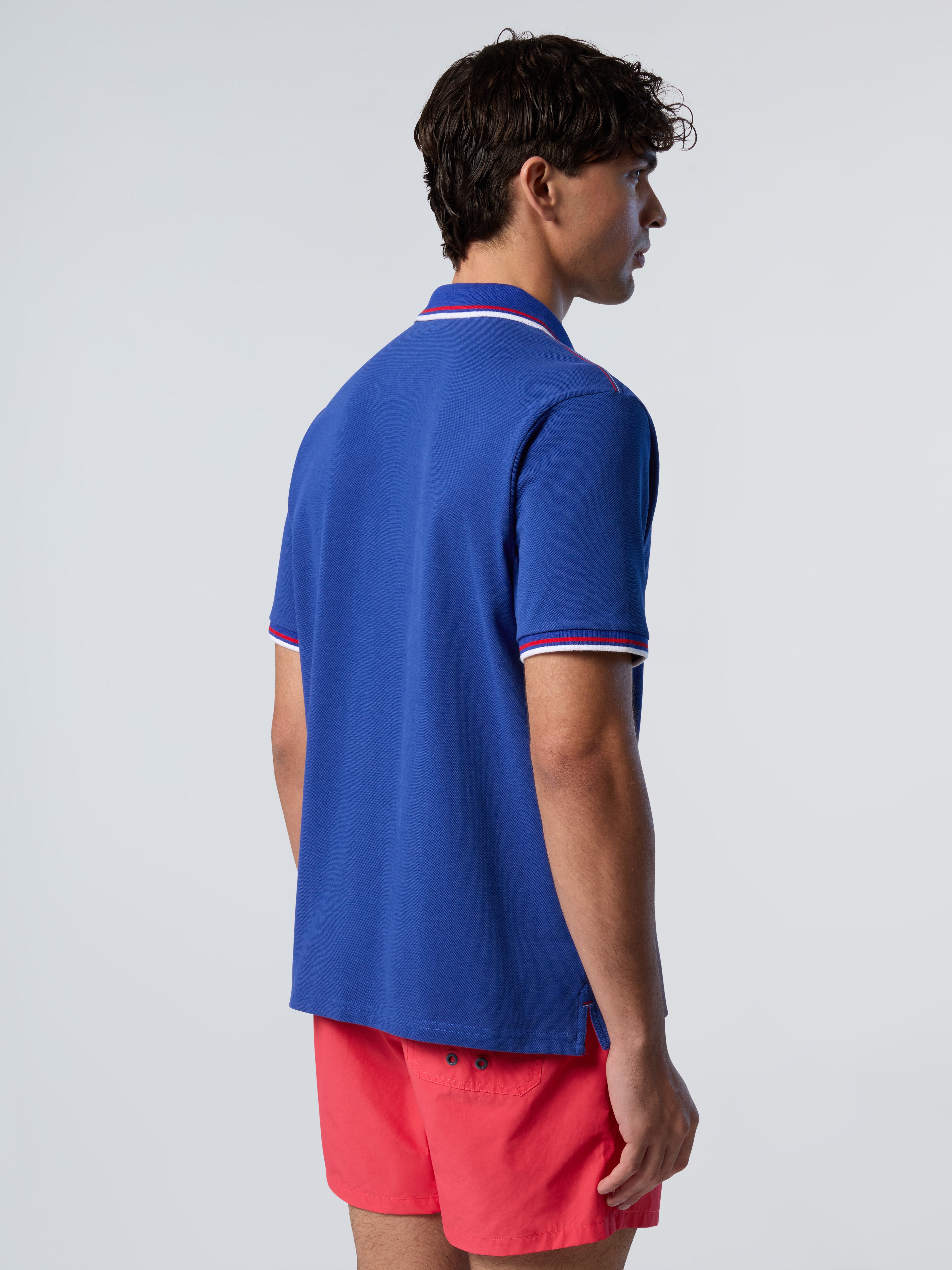 Polo shirt with striped trims | North Sails