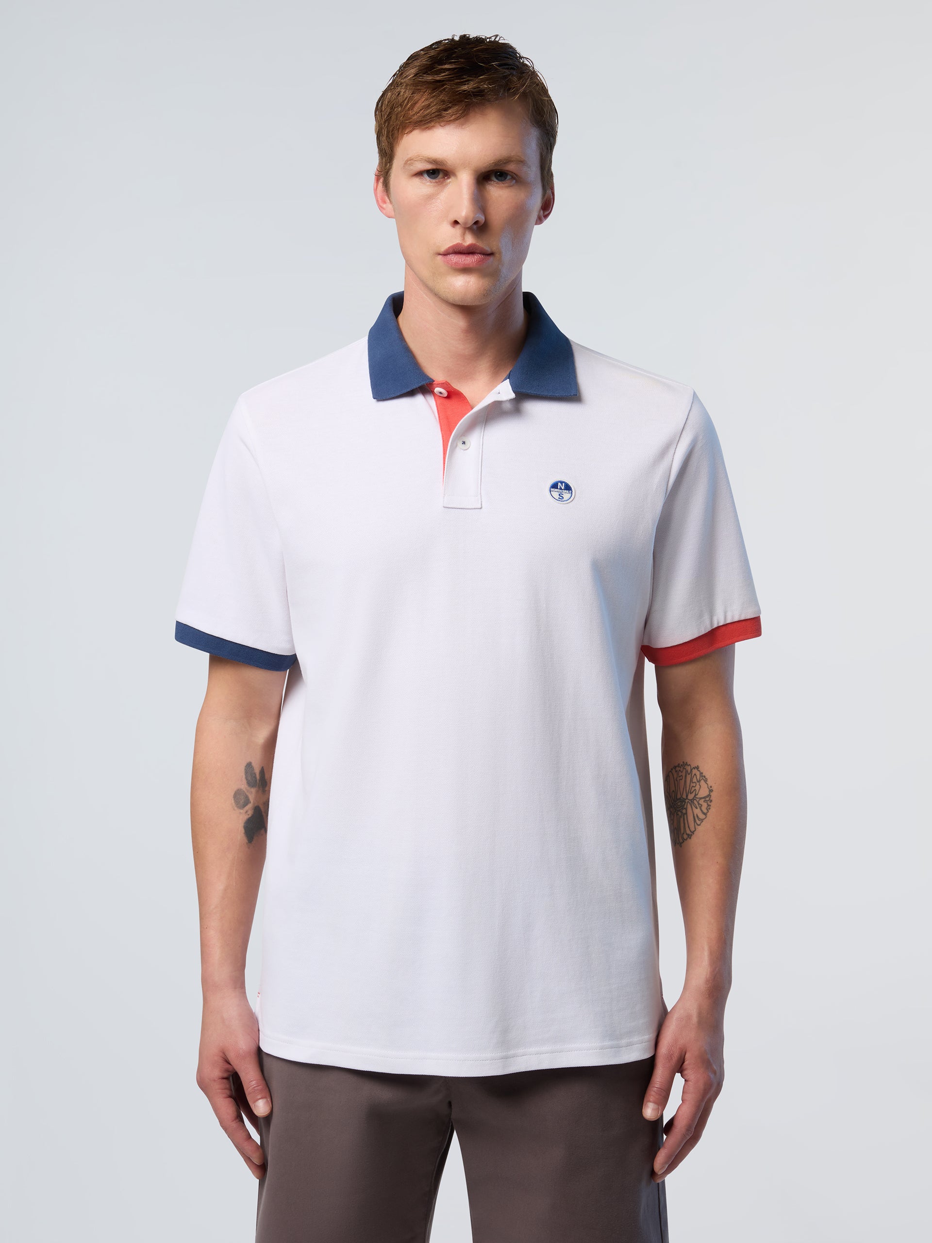 1 | White | polo-short-sleeve-with-logo-692440