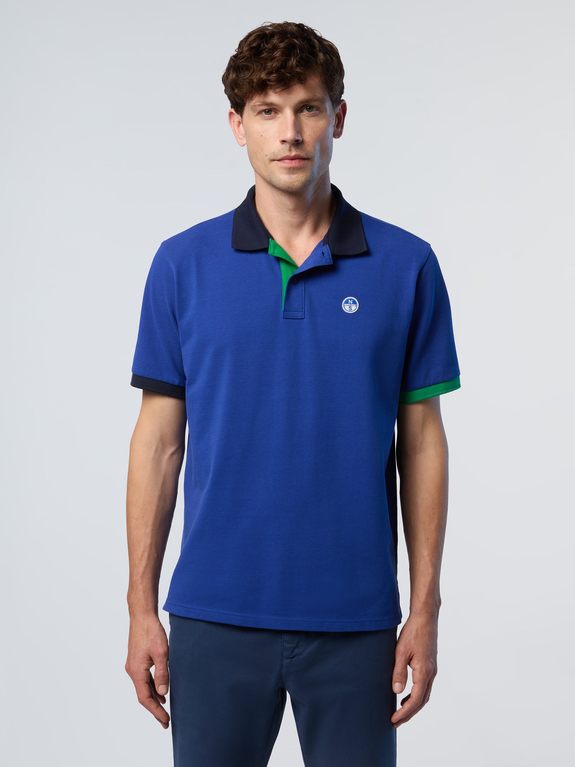 1 | Electric blue | polo-short-sleeve-with-logo-692440