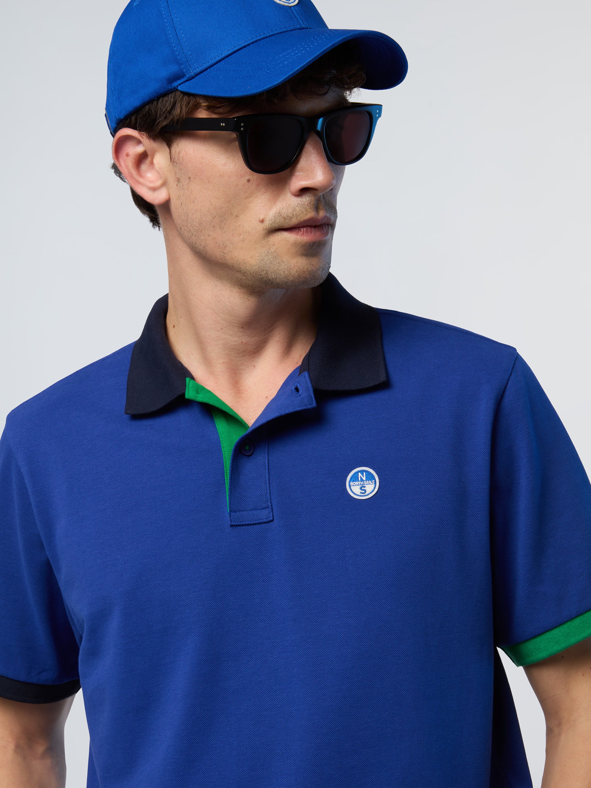 2 | Electric blue | polo-short-sleeve-with-logo-692440