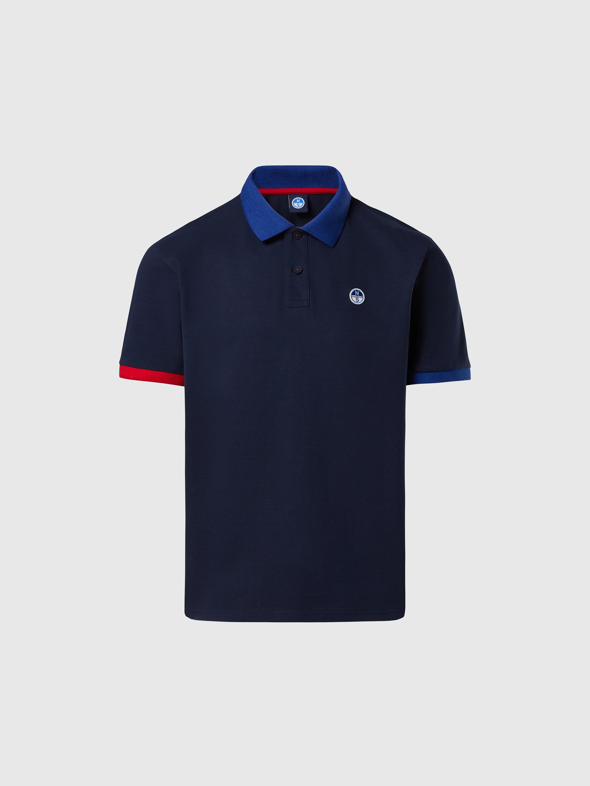 hover | Navy blue | polo-short-sleeve-with-logo-692440