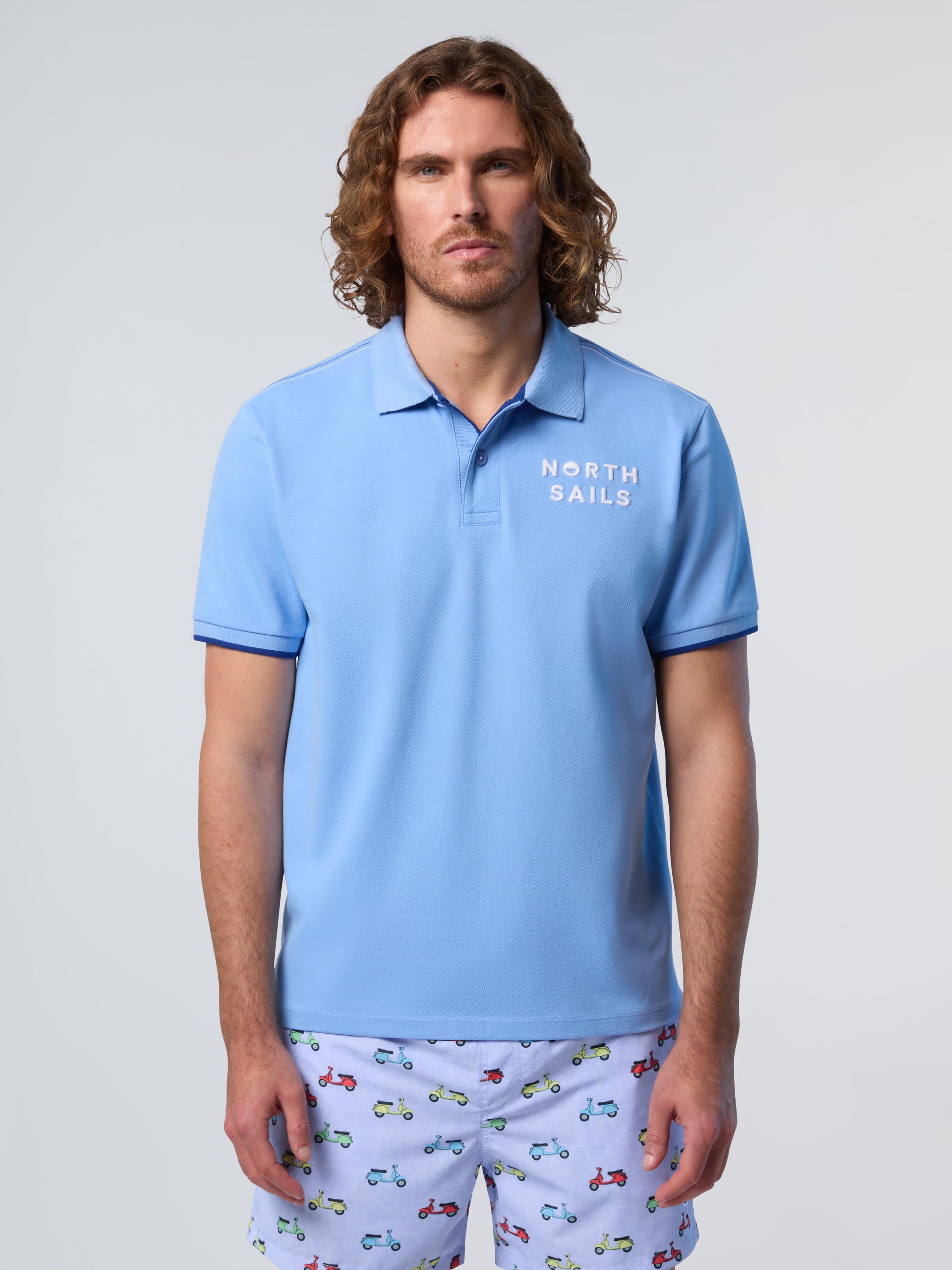 1 | Light blue | polo-short-sleeve-wgraphic-692444
