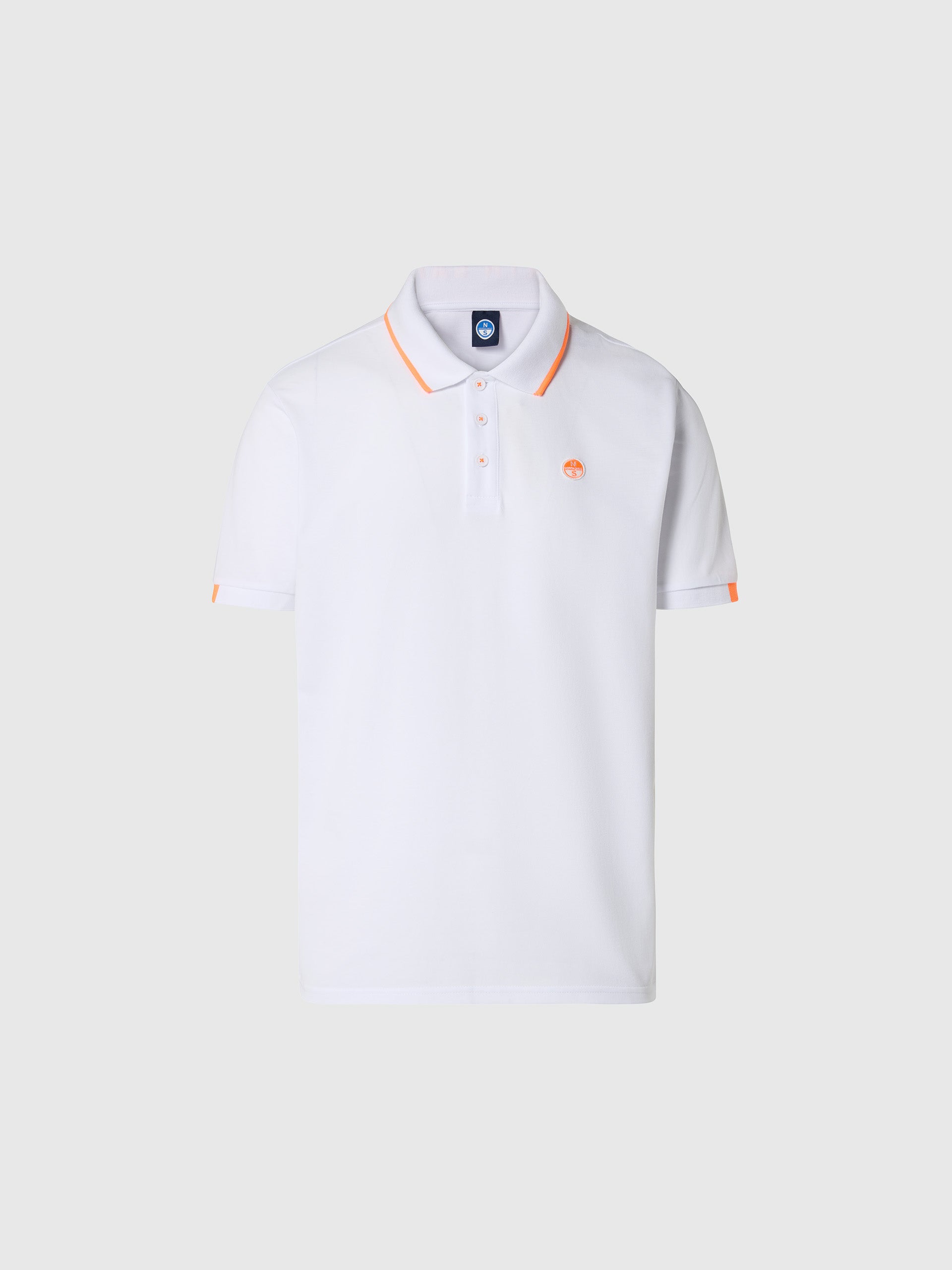 Polo shirt with neon logo | North Sails