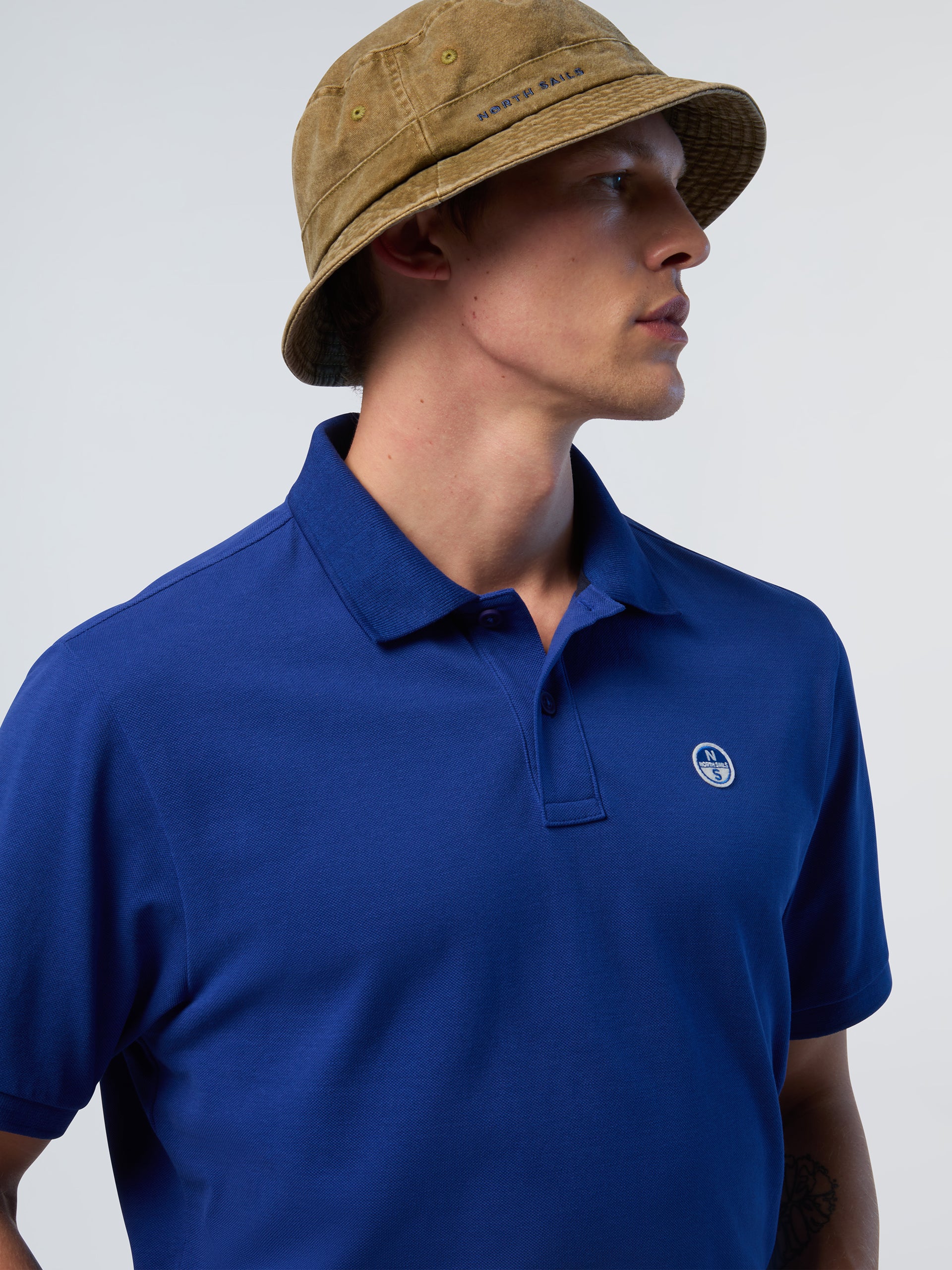 2 | Electric blue | basic-polo-short-sleeve-692451-1