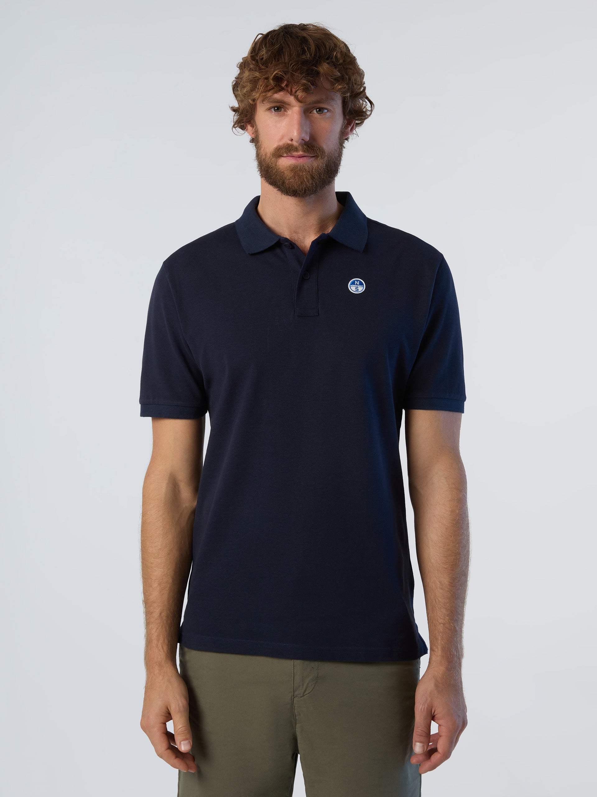 1 | Navy blue | basic-polo-short-sleeve-2-692451