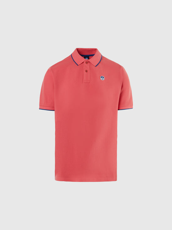 polo-short-sleeve-collar-wstriped-in-contrast-692452