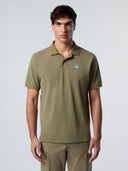 1 | Deep green | polo-short-sleeve-collar-wstriped-in-contrast-2-692452