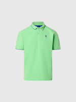 hover | Summer green | polo-short-sleeve-collar-wstriped-in-contrast-2-692452