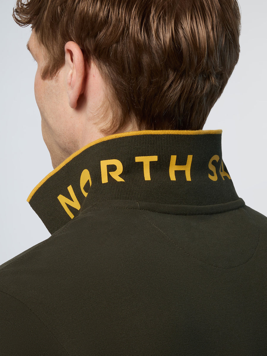 polo-short-sleeve-collar-wstriped-in-contrast-692452