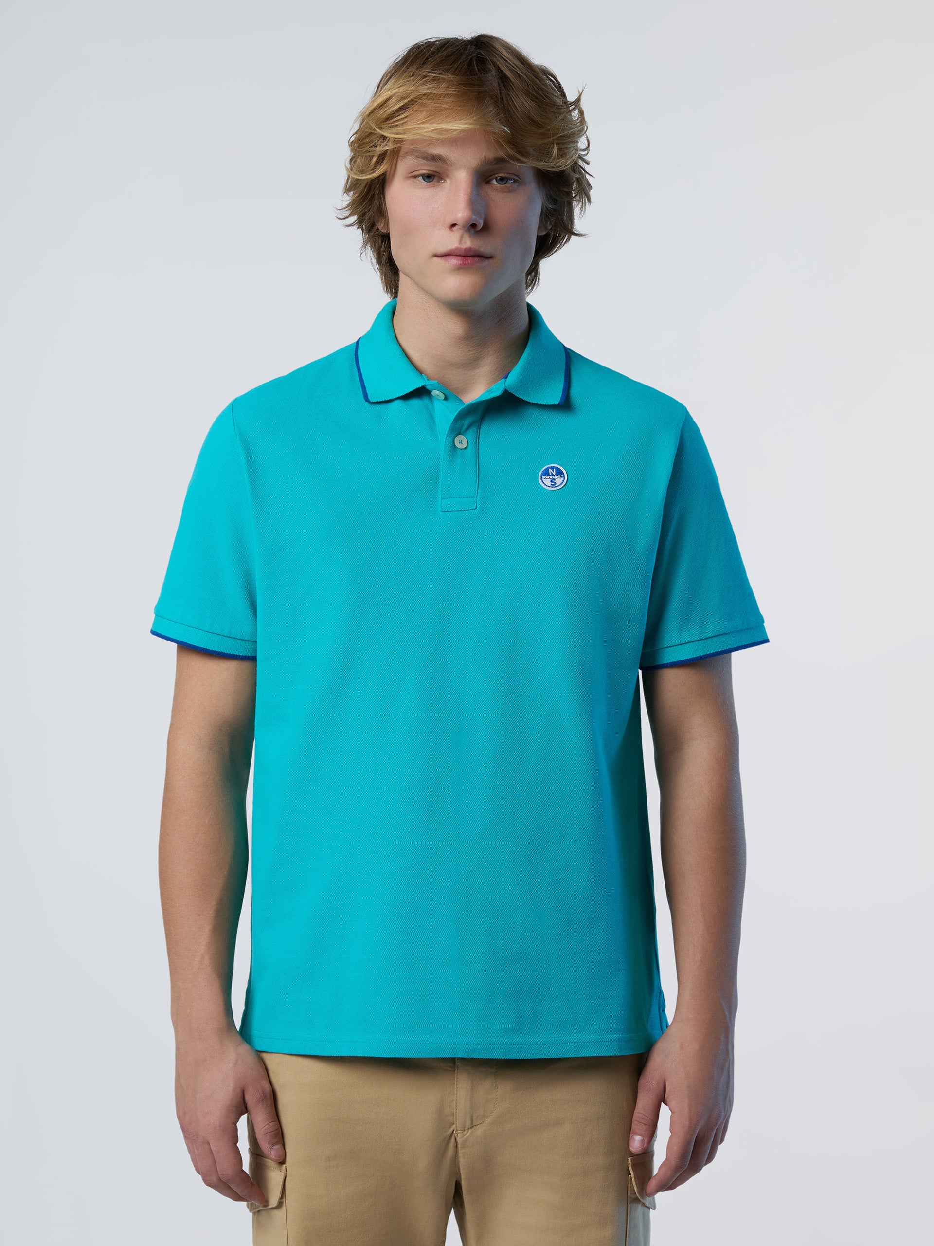 1 | Ceramic | polo-short-sleeve-collar-wstriped-in-contrast-692452