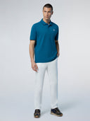 5 | Water green | polo-short-sleeve-collar-wstriped-in-contrast-692452
