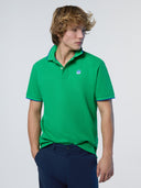 2 | Green bee | polo-short-sleeve-collar-wstriped-in-contrast-692452
