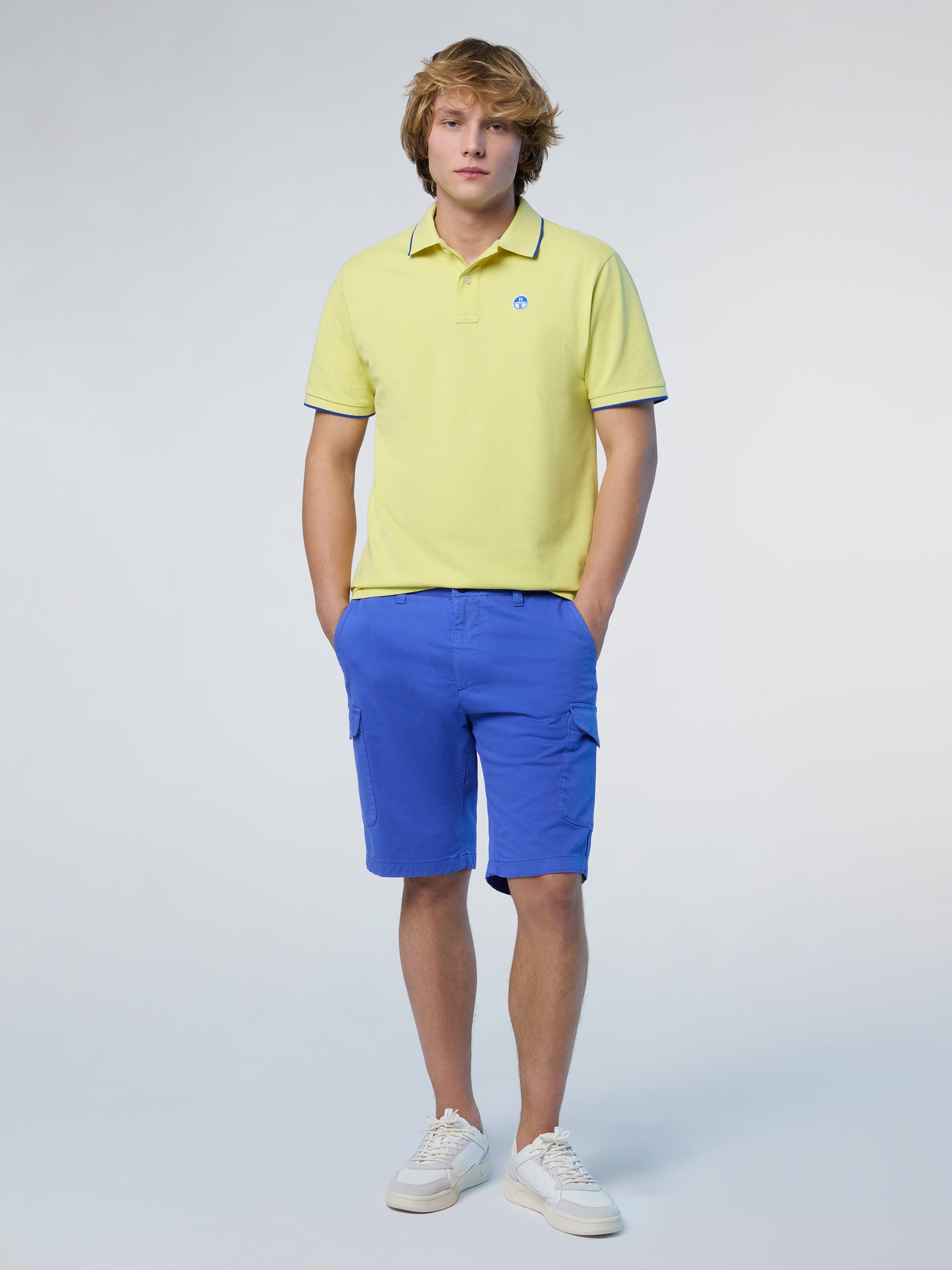 5 | Limelight | polo-short-sleeve-collar-wstriped-in-contrast-692452