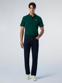 5 | Forest biome | polo-short-sleeve-collar-wstriped-in-contrast-692452-3