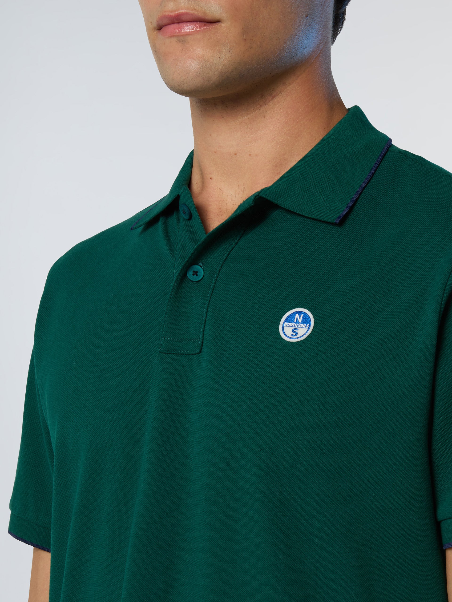 6 | Forest biome | polo-short-sleeve-collar-wstriped-in-contrast-692452-3