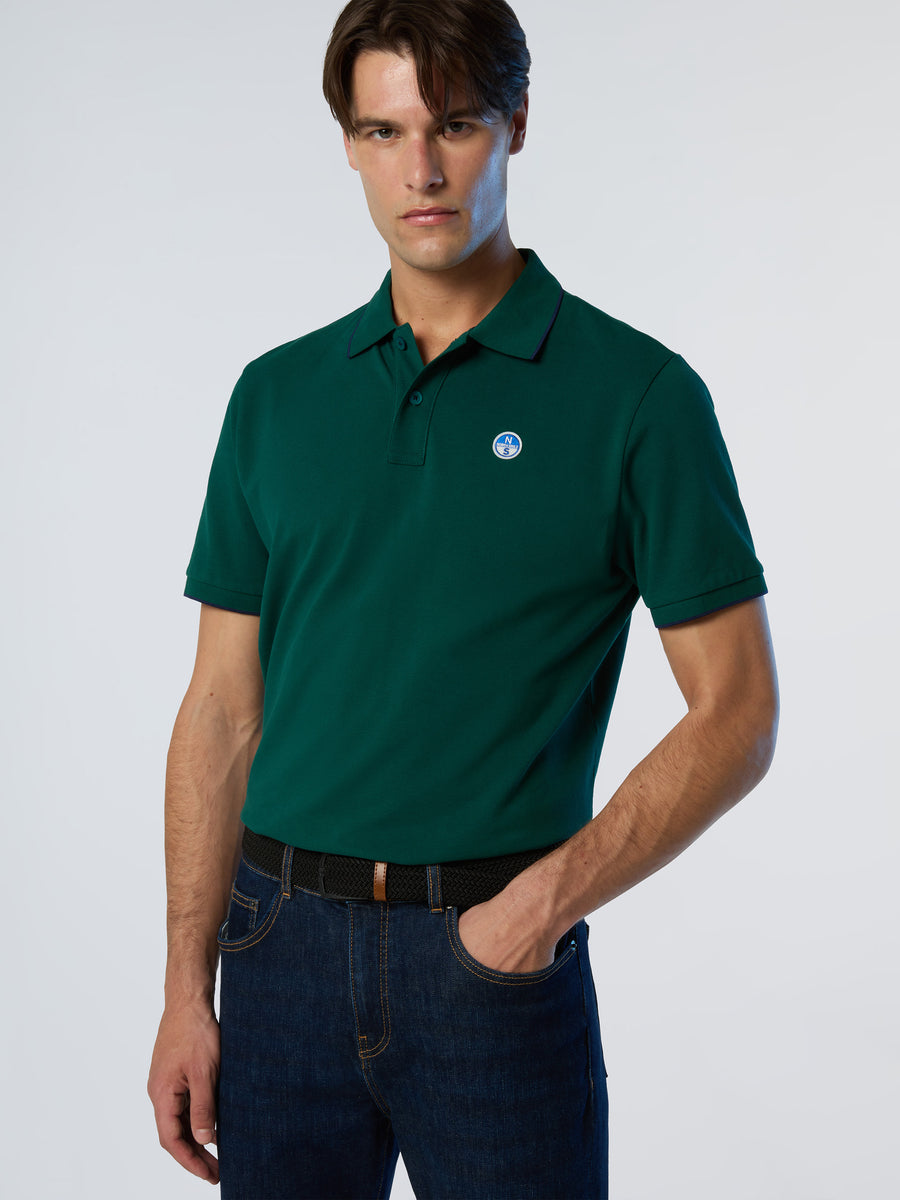 polo-short-sleeve-collar-wstriped-in-contrast-692452-3