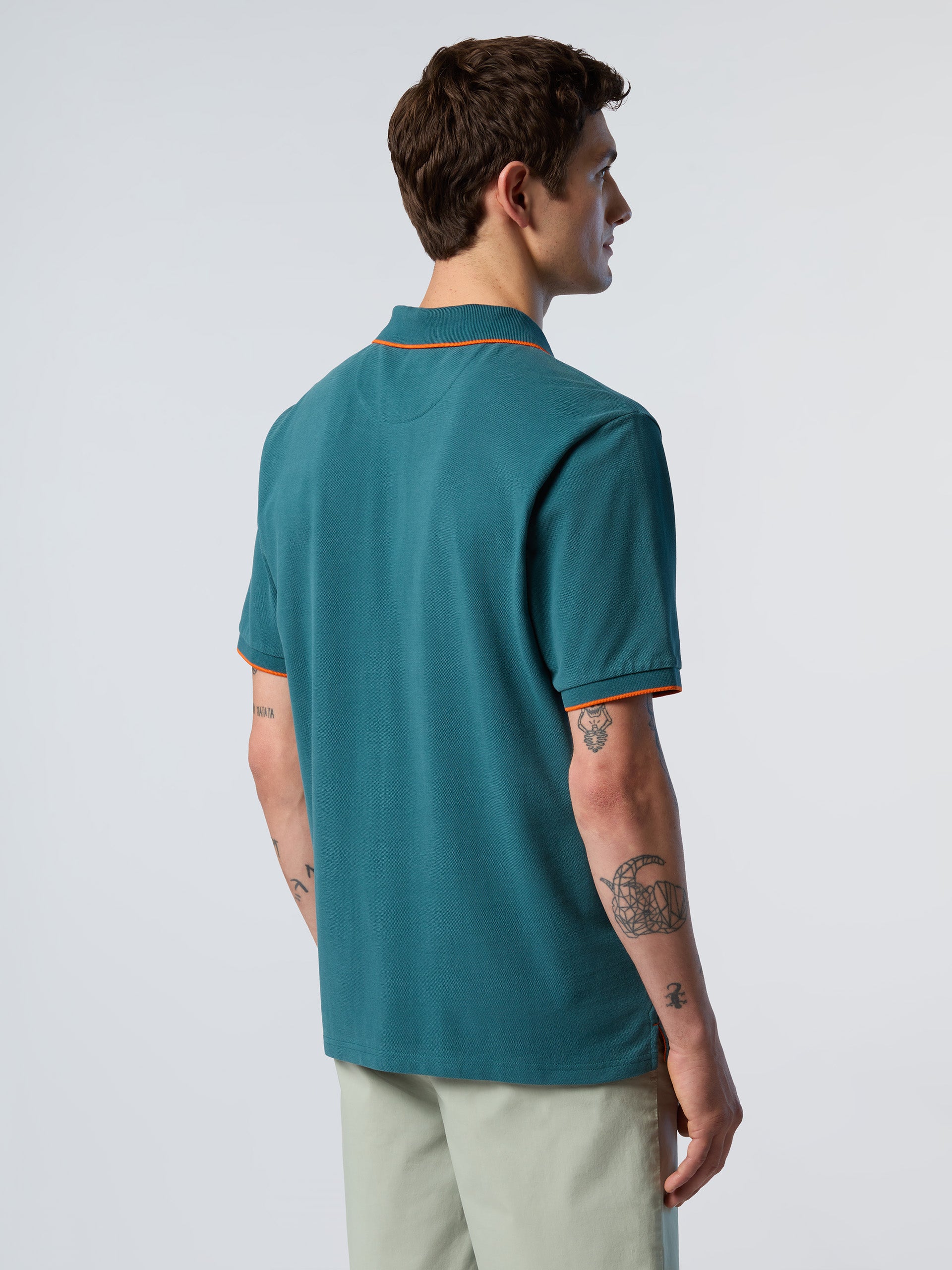 4 | Mediterranea | polo-short-sleeve-collar-wstriped-in-contrast-2-692452