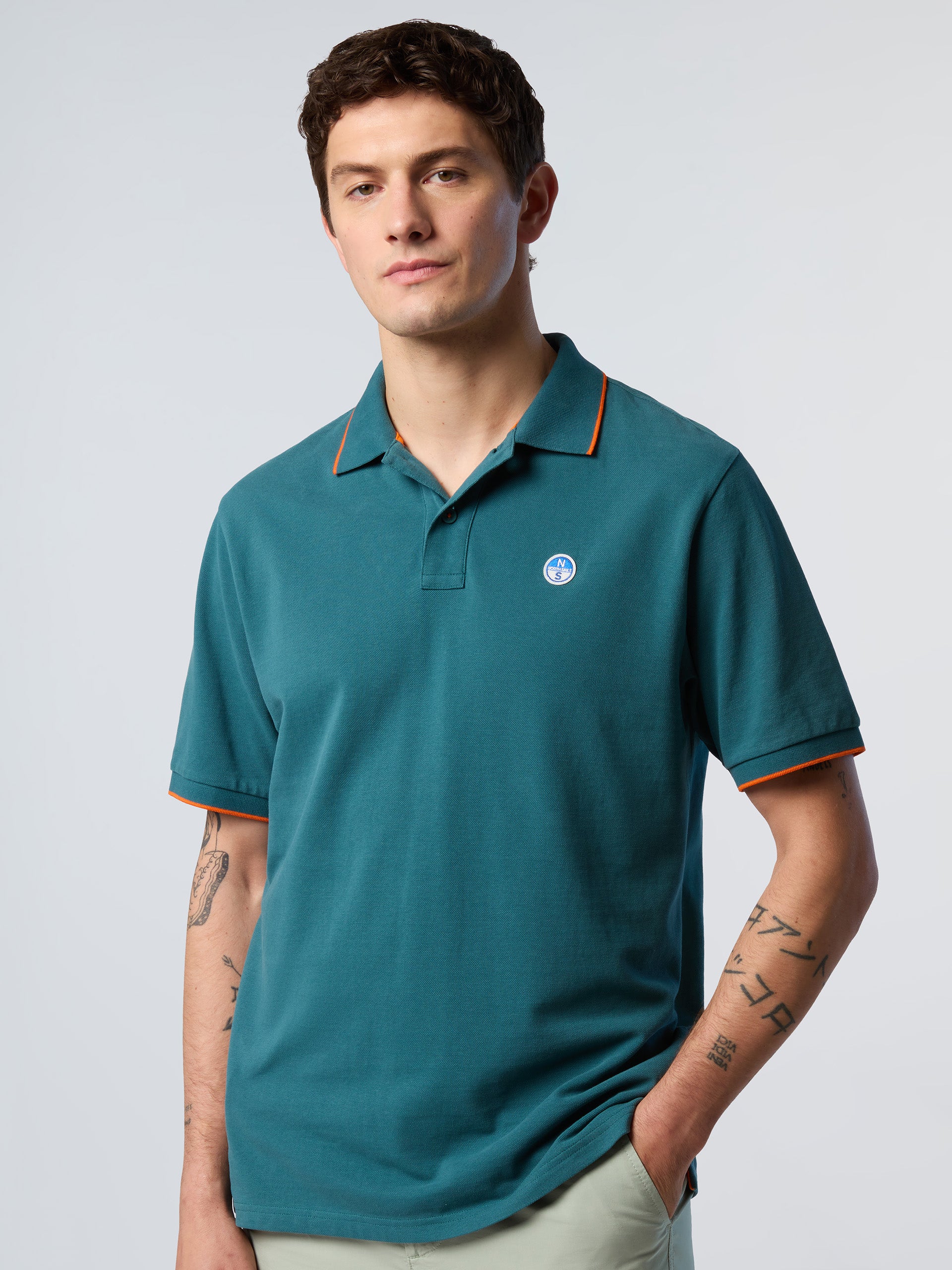 2 | Mediterranea | polo-short-sleeve-collar-wstriped-in-contrast-2-692452