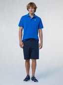 5 | Royal | polo-short-sleeve-collar-wstriped-in-contrast-692452