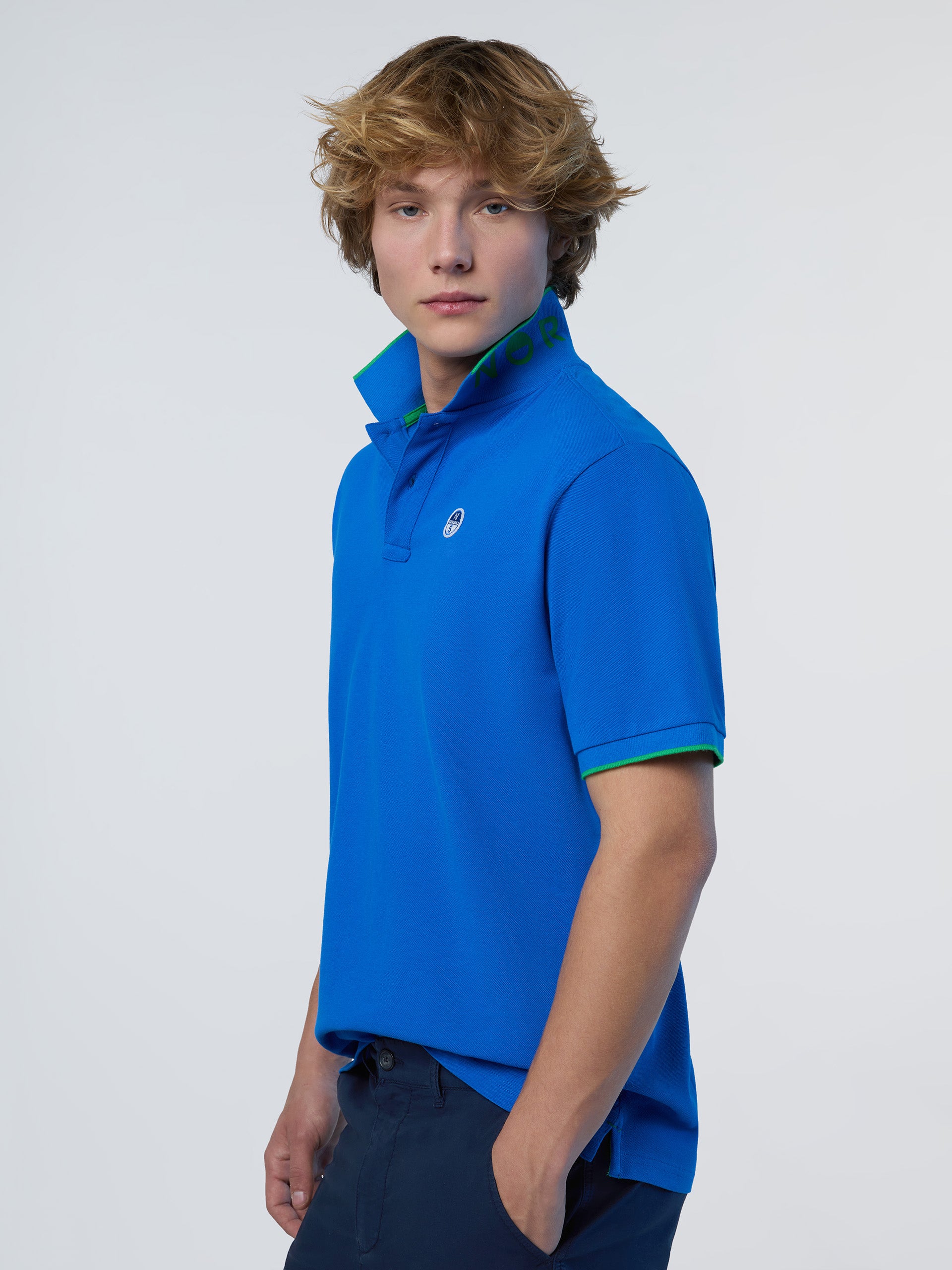 Polo shirt with logo collar | North Sails