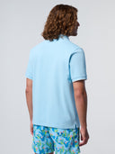 4 | Soft blue | polo-short-sleeve-collar-wstriped-in-contrast-2-692452