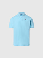 hover | Soft blue | polo-short-sleeve-collar-wstriped-in-contrast-2-692452