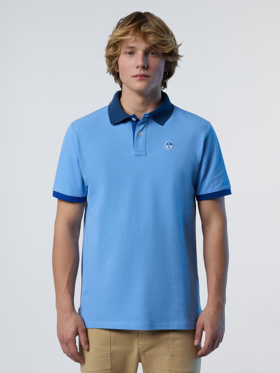1 | Light blue | polo-short-sleeve-different-combo-colors-cuff-692453