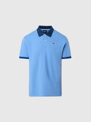 hover | Light blue | polo-short-sleeve-different-combo-colors-cuff-692453