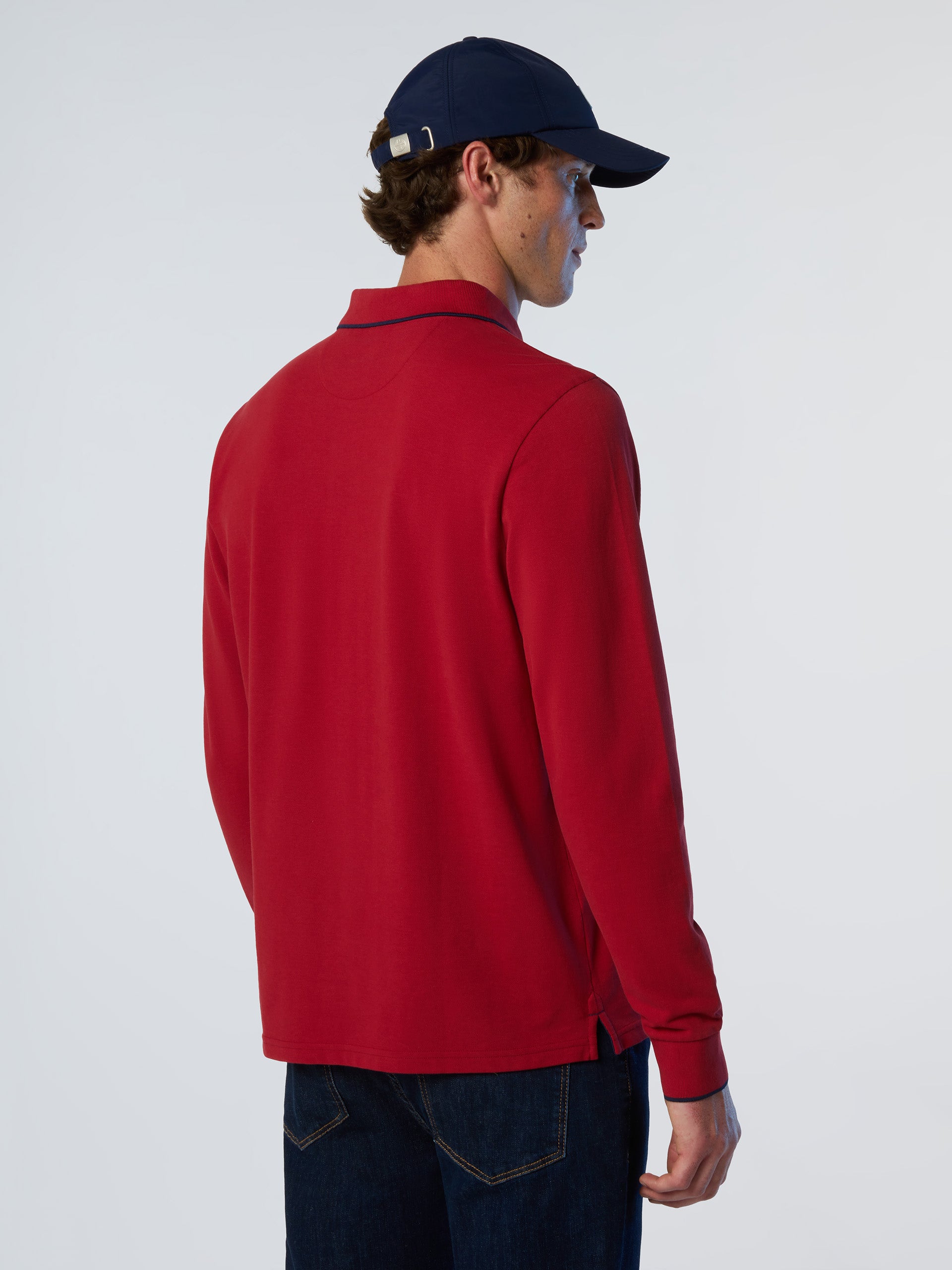 4 | Red dahlia | basic-polo-long-sleeve-692454-1