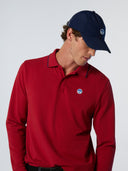 2 | Red dahlia | basic-polo-long-sleeve-692454-1