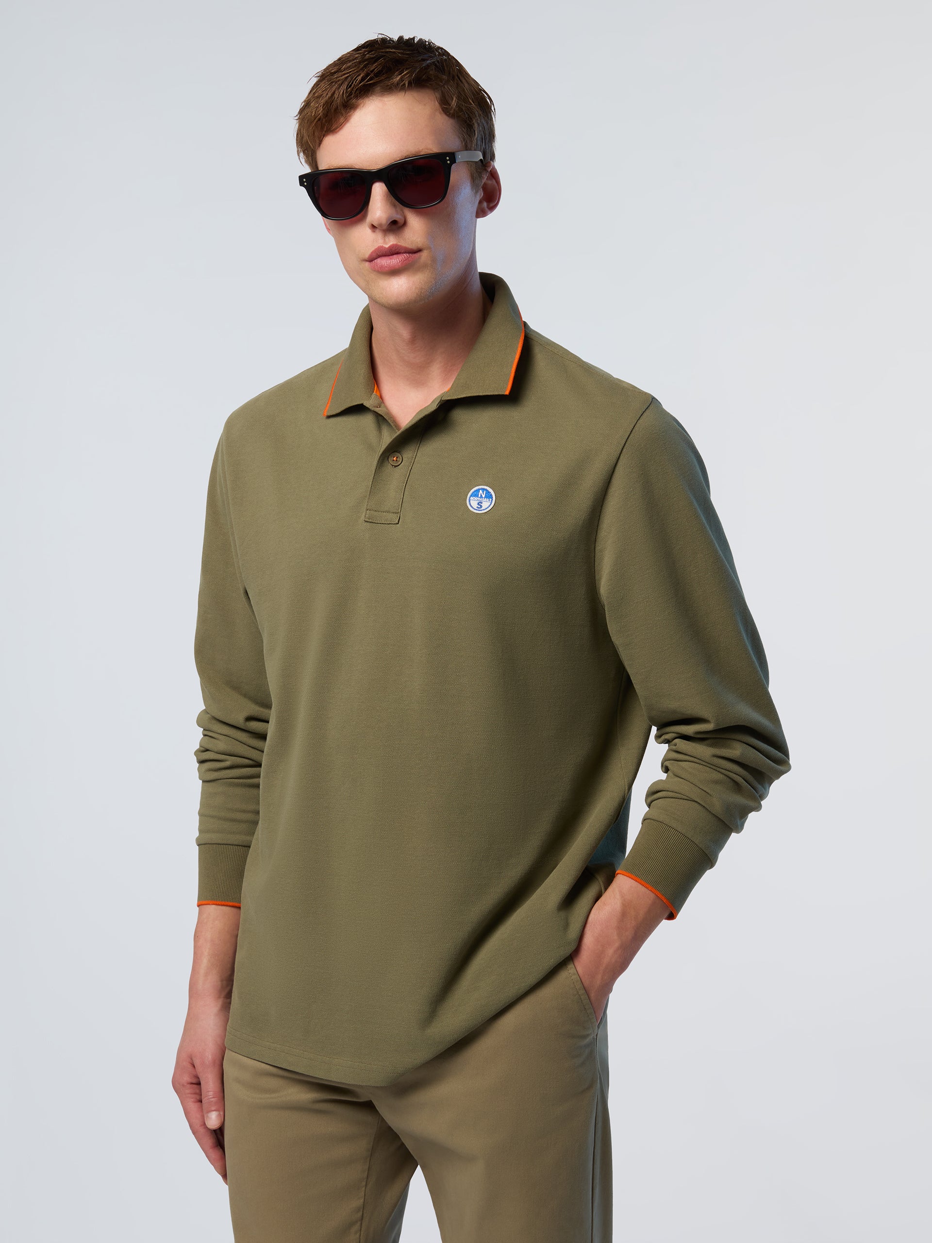 2 | Deep green | basic-polo-long-sleeve-692454