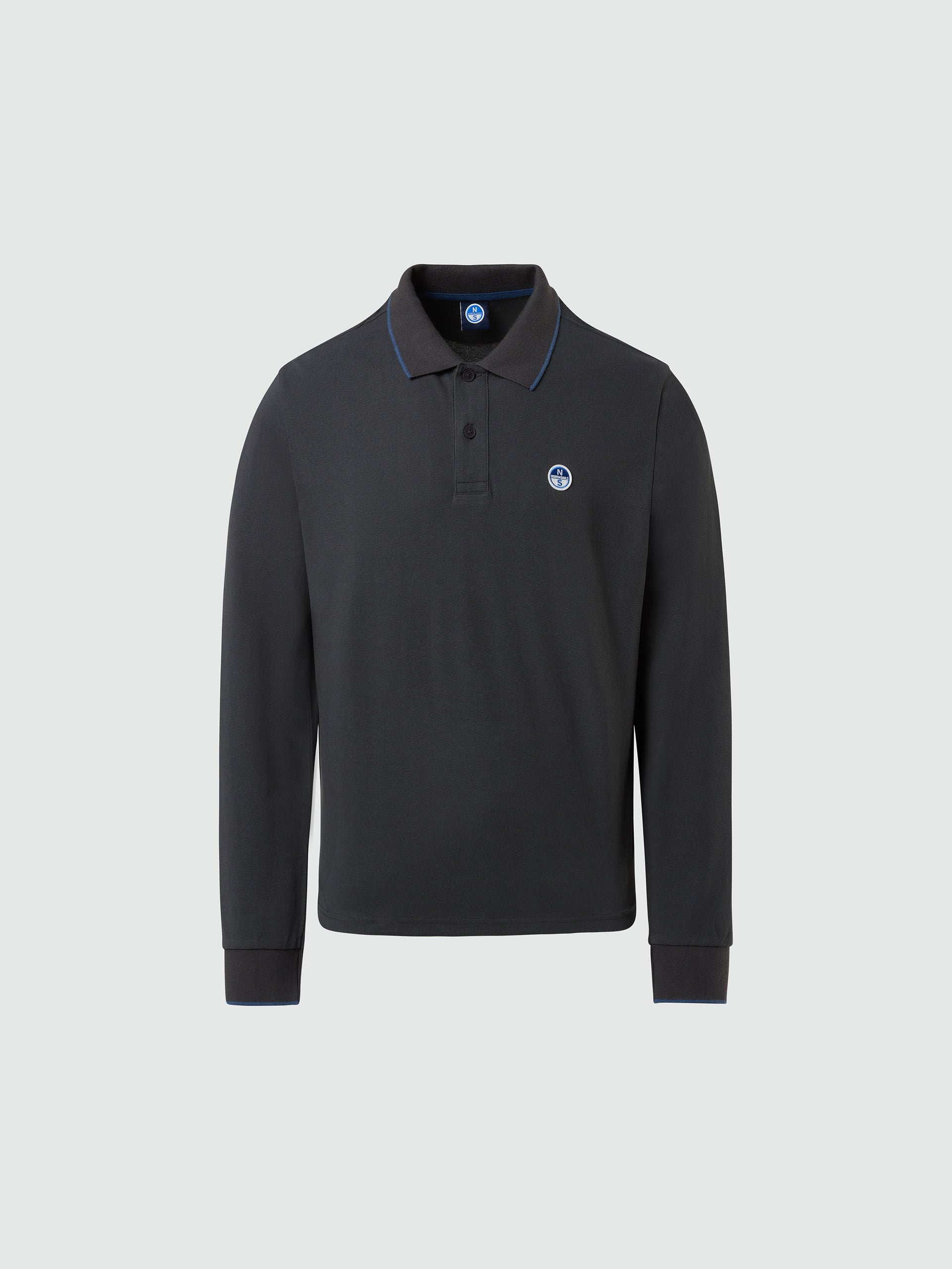 hover | Asphalt | basic-polo-long-sleeve-692454