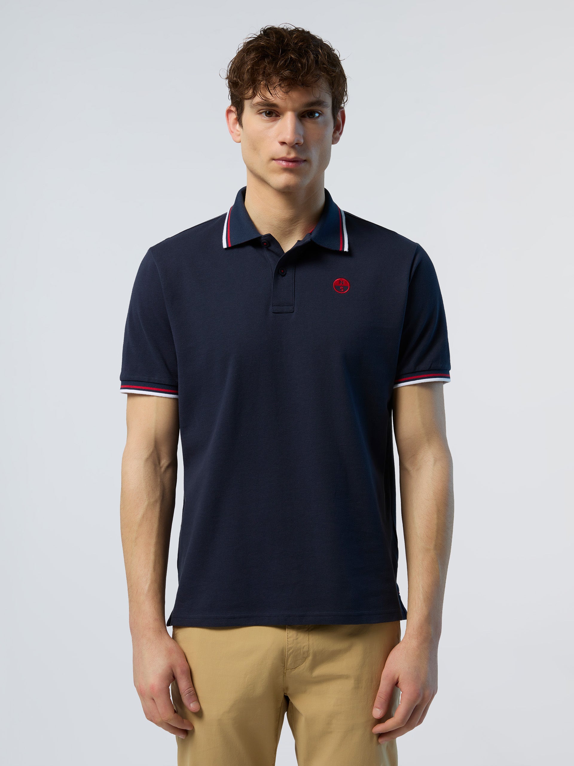 Polo shirt with embroidered logo | North Sails