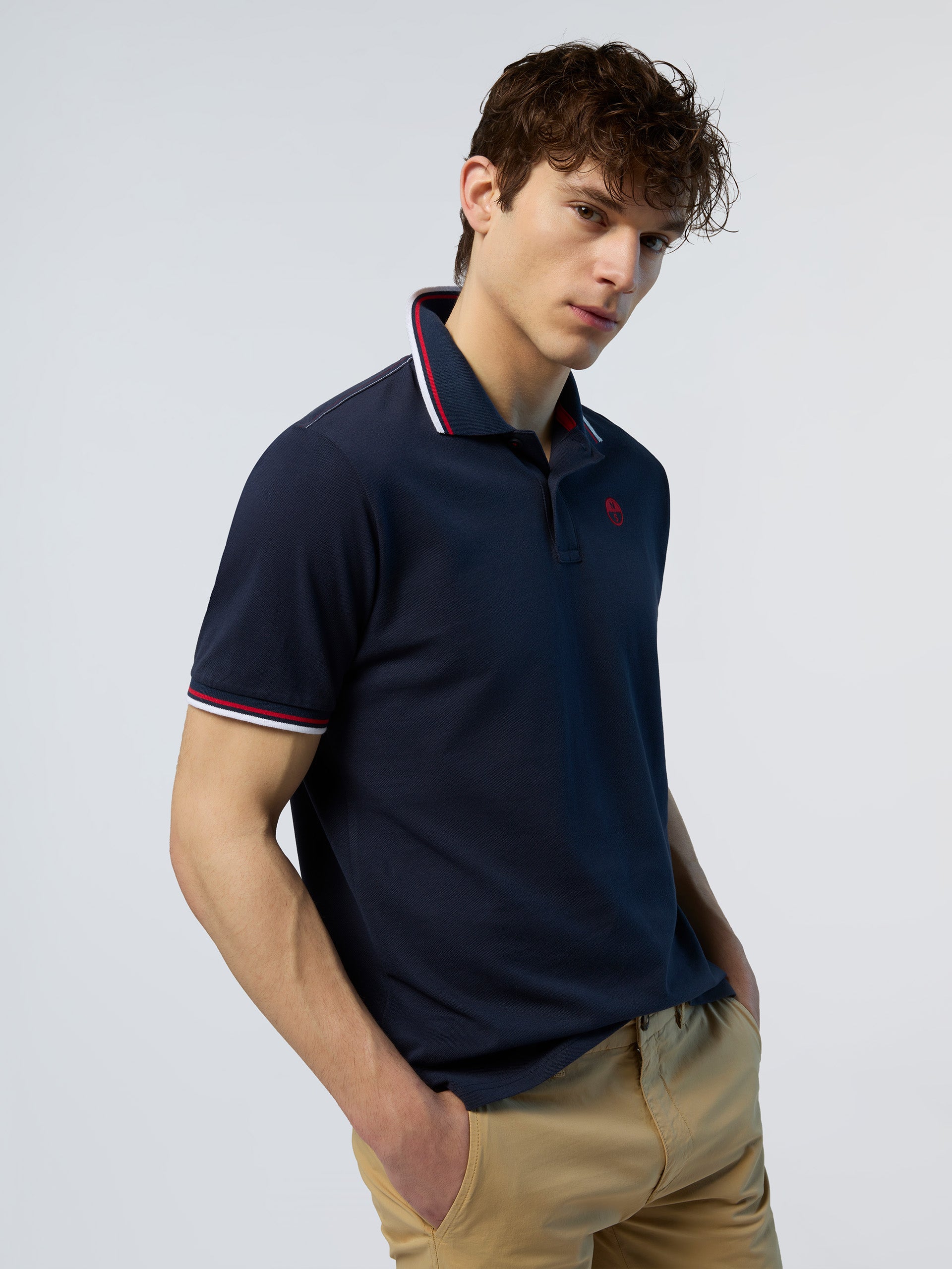 Polo shirt with embroidered logo | North Sails Polo shirt with embroidered logo | North Sails