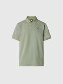 hover | Iceberg green | polo-short-sleeve-collar-wstriped-in-contrast-692464