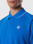 6 | Palace blue | polo-short-sleeve-collar-wstriped-in-contrast-692464
